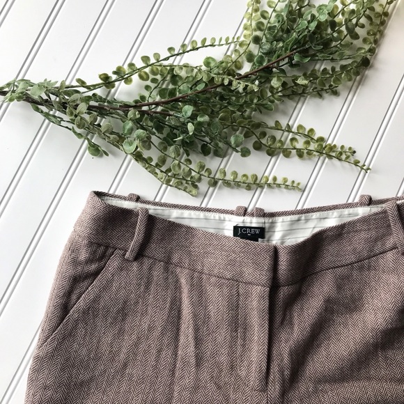 J. Crew Pants - J. Crew Addison herringbone wool dress pants